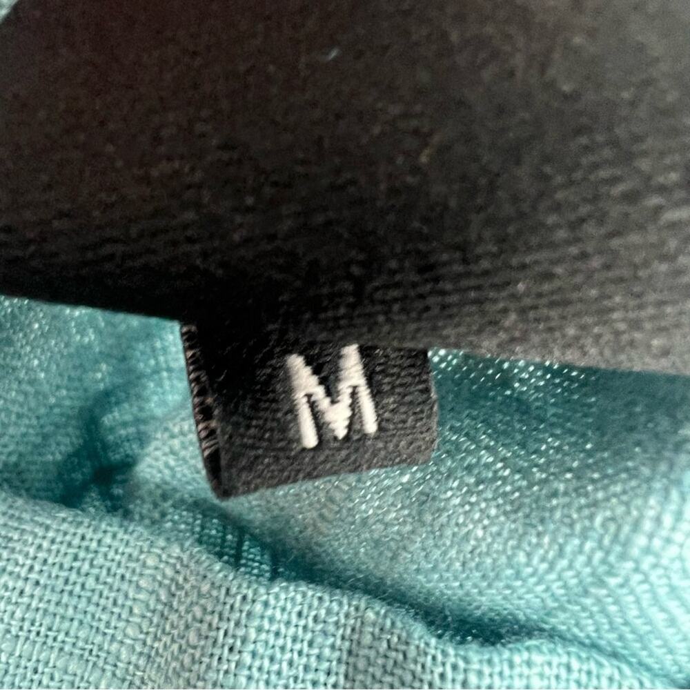 Le Muse french linen dress sz M blue - Picture 5 of 8